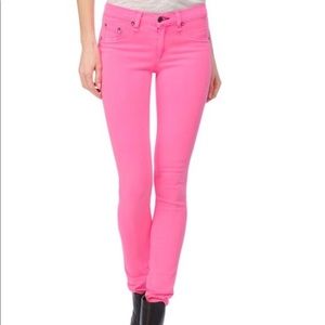 Neon pink rag & bone/JEAN “The legging”